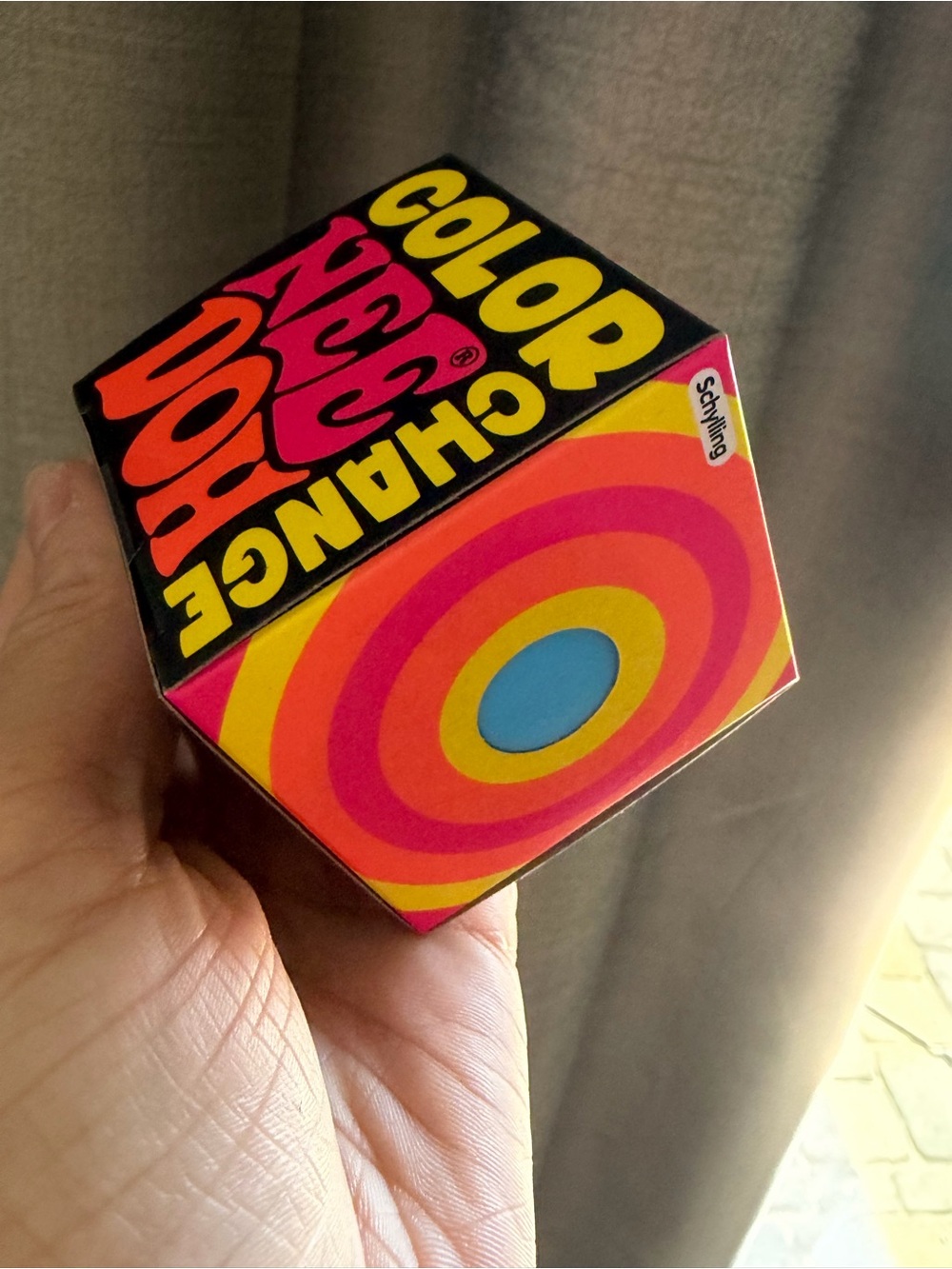 Needoh Color Change stress ball blue